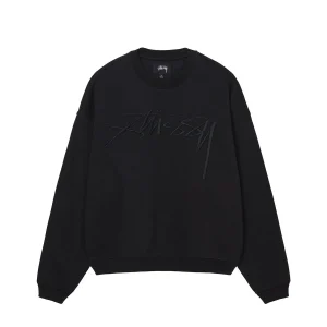 RELAXED SMOOTHSTOCK BLACK CREW
